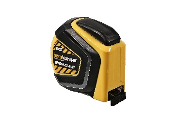 Рулетка с противоударным обрезиненным корпусом автостоп супермощный магнит 8м X 27мм