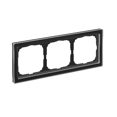 ARTGALLERY PURE 3-постовая РАМКА, ОРГАНИЧЕСКОЕ СТЕКЛО ЧЕРНЫЙ