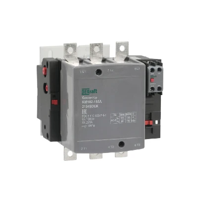 Контактор 185А 220В АС АС3 АС4 1НО+1НЗ КМ-102