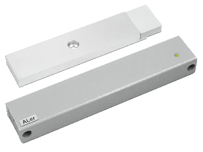 Замок электромагнитный AL-400 Premium 12V серый