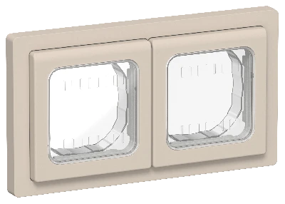 FLITE Рамка 2-местная IP55 Рпро-2-55-ФлЛ льняной IEK