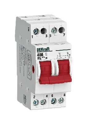 Выключатель-разъединитель трехпозиционный  2P 40A ВР-103