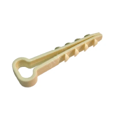 Дюбель-хомут  5-8 мм для плоского кабеля (100)