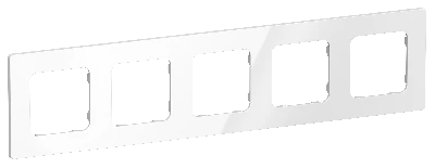 FLITE CLASSIC Рамка 5-местная РУ-5-К-ФлБ белый IEK