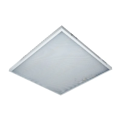 Светильник светодиодный потолочный универсальный Грильято Белый свет 5000K 3520Лм 588X588x25мм Корпус белый В комплекте с источником питания ТМ Uniel ULP-6060-36W/5000К IP40 GRILYATO WHITE