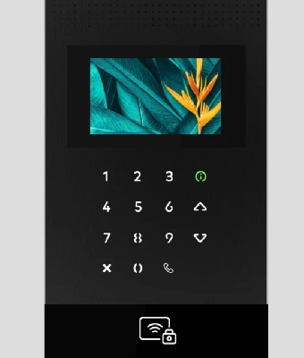 Панель вызывная IP видеодомофона многоабонентская