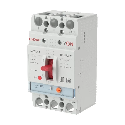 Выключатель автоматический YON MGS125 3P 16-20 A 18 kA