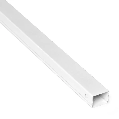 Кабель-канал 20х10 двойной замок, белый ПожТехКабель (503-001) (состав ОКЛ)