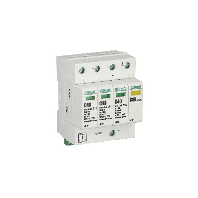 Ограничитель перенапряжения четырехполюсный ОП-101 4п 40кА С 420В