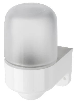 Светильник для бани и сауны НПБ400-2П настенный, угловой белый, IP54, 60Вт, E27, основание поликарбонат