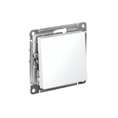 ATLASDESIGN Перекрестный ПЕРЕКЛЮЧАТЕЛЬ, сх.7, 10АХ, быстрозажимные клеммы, БЕЛЫЙ