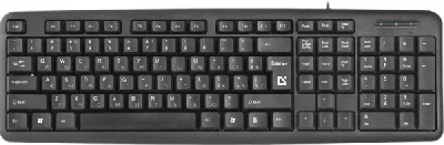 Клавиатура HB-420, полноразмерная, черный