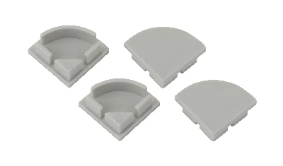 Набор заглушек для профиля CAB280, 4 глухие круглые (500/15000)