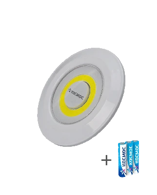 Фонарь подсветка 3ВтCOBLED/3xAAA (R03) в комплекте/корпус ABS-пластик/самоклеящийся