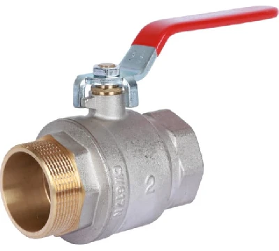 Кран шаровой 2 ВН/НР, ручка рычаг