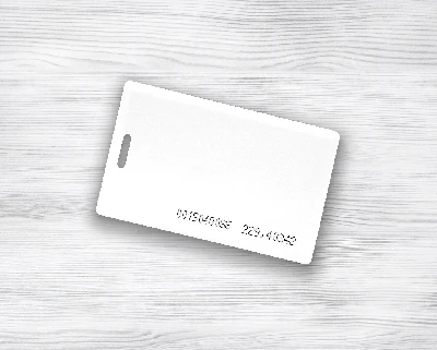 Карта Proximity 125кГц с прорезью 86x54x1.6мм EM-Marine (толстая)