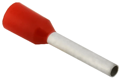 Наконечник НШВИ 1,0-10 темно-красный (100шт/упак) IEK