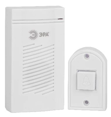 Звонок дверной проводной батарейки 1 мелодия D50 белый