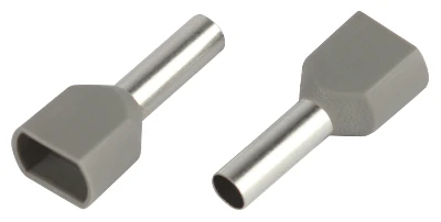 Наконечник-гильза с изолированным фланцем (упаковка 10 шт.) NO-225-16 (двойной) НШвИ(2) 4,0-12