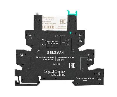 Релейный модуль 1CO, 6A, 60В DC, винтовой зажим