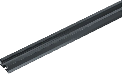 Шинопровод однофазный NLT-B-1L-AS2-BL-200 с вводом питания и заглушкой черный 2м