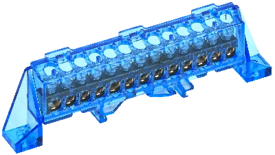 TEKFOR Шина N ноль в комбинированном DIN-изоляторе Стойка 6х9-13-С IEK