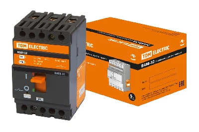 Автоматический выключатель ВА88-32 трехполюсной 40А 25кА