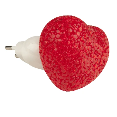 Ночник светодиодный DTL309 0,1W 1LED красный Сердечко