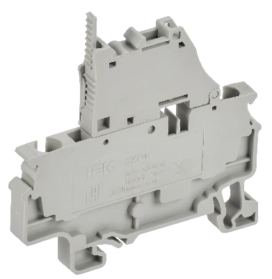 ARMAFIX Клемма пружинная с держателем предохранителя CXF4 IEK