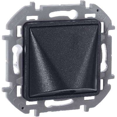 Вывод кабеля с зажимом для кабеля антрацит INSPIRIA