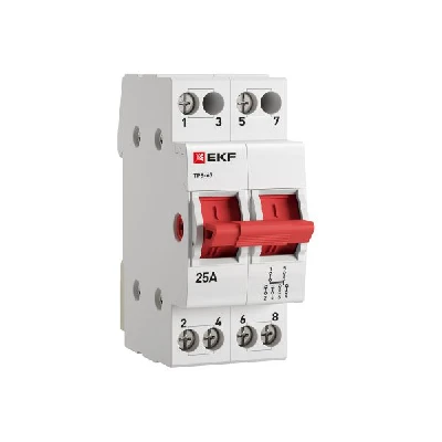 Трехпозиционный переключатель ТПС-63 2P 25А PROxima