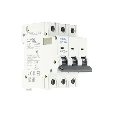 Автоматический выключатель HGD63P 3PMCS0000C 00040 3 полюса, 40А, ток к.з. 10kA, хар-ка C