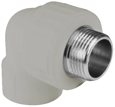 Угольник НР 20х1/2 (125/25) переходной, серый