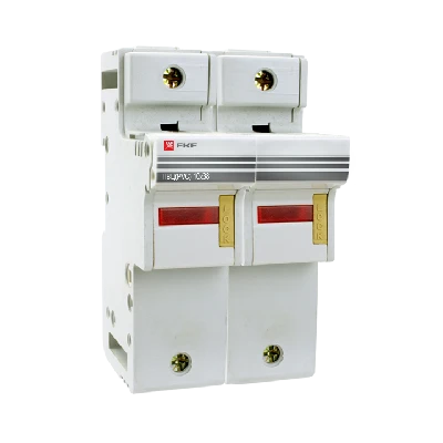 Предохранитель-разъединитель для ПВЦ 10x38 2P (с индикацией)