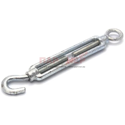 Талреп М6 DIN1480 крюк-кольцо оцинкованный