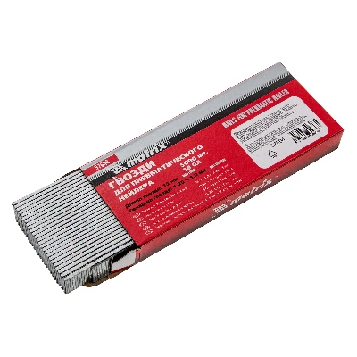 Гвозди для пнев. нейлера, длина - 15 мм, ширина - 1,25 мм, толщина - 1 мм, 5000 шт