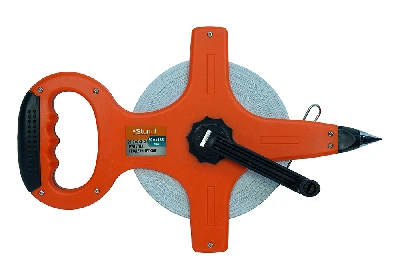 Рулетка геодезическая 50м фибергласс штык для фиксации