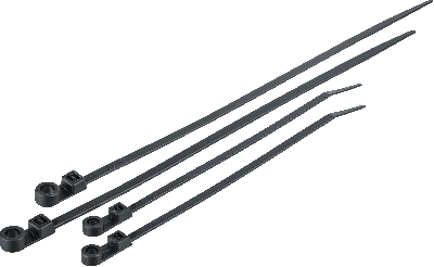 Хомут под винт 150х3,6 мм нейлон черный (100 шт в упак)