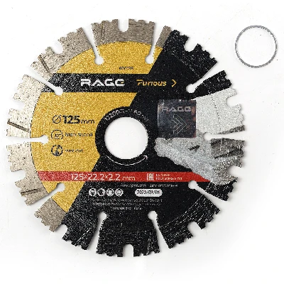 Диск алмазный 125 мм сегментированный по железобетону и камню