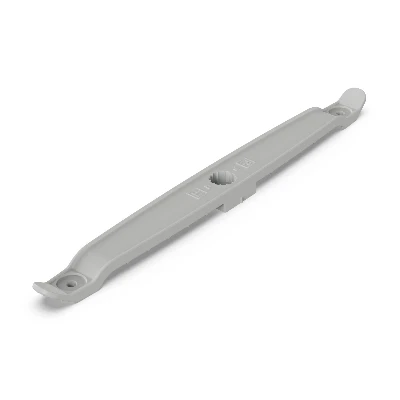 Держатель плоского кабеля двусторонний для прямого монтажа на 12 мест серый (20шт/260шт уп/кор)