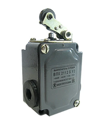 ВПК 2112-БУ2, рычаг с роликом, IP 65, выключатель путевой(ЭТ)