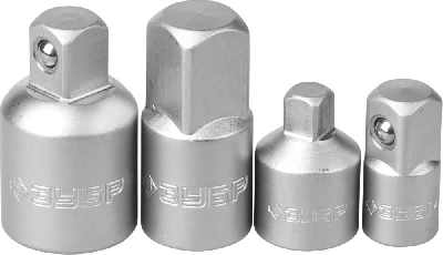 Набор ''Мастер'': Адаптеры переходные для торцовых головок, 4шт