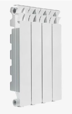 Радиатор алюминиевый секционный 500/100/6 боковое подключение