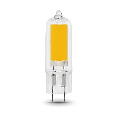 Лампа светодиодная LED 4.5 Вт 380 лм 3000К капсула теплый G4 AC 220В стеклянная Black