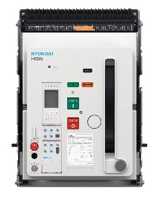 Воздушный выключатель серии HGN, арт. HGN16A3BM0C0S054LBAEL (1600А, 3P, 85кА, выкатной c горизонтальным расположением шин, реле GPR-LP)