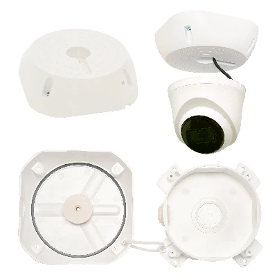 Коробка монтажная универсальная МК-4 PRO для видеокамер, имеющих вывод соединительного кабеля сбоку