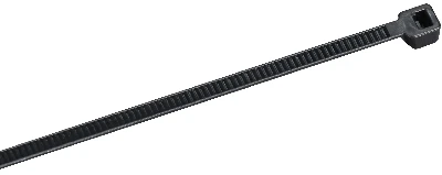 Хомут P6.6 стандартный чёрный 2,5х200мм IEK