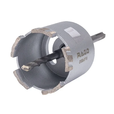 Коронка алмазная по бетону 68 мм для подрозетников с верхним пылеотводом Long-Life