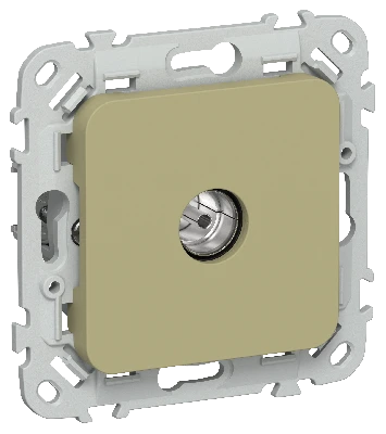 FLITE Розетка TV экранированная оконечная тип M РТВм-1-1-1-ФлО оливковый IEK