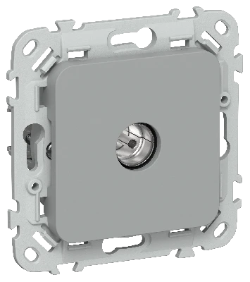 FLITE Розетка TV экранированная оконечная тип M РТВм-1-1-1-ФлС серый IEK